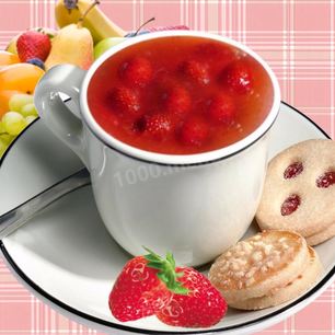 Рецепт Киселя из замороженных ягод клубники