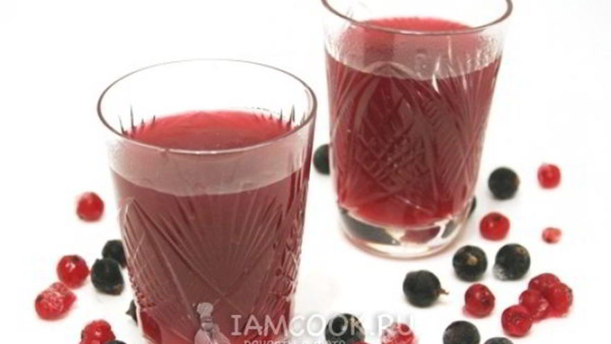 Рецепт киселя из замороженных ягод