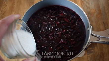 Рецепт киселя из жимолости