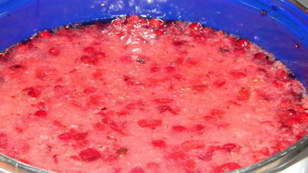 Рецепт киселя клюквенного