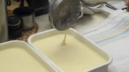 Рецепт киселя молочного