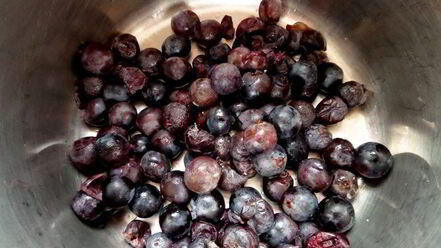 Рецепт киселя осеннего виноград