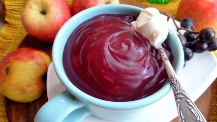 Рецепт киселя осеннего виноград