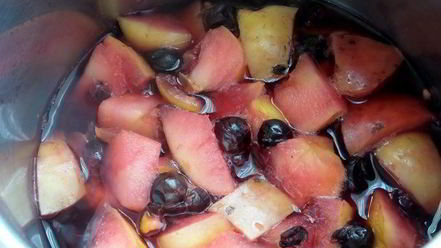 Рецепт киселя осеннего виноград