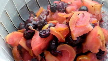 Рецепт киселя осеннего виноград