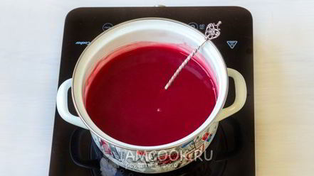 Рецепт малинового киселя