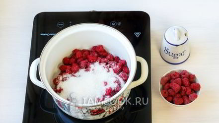 Рецепт малинового киселя