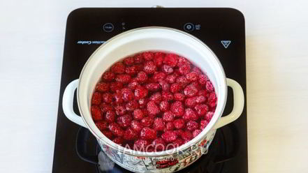 Рецепт малинового киселя