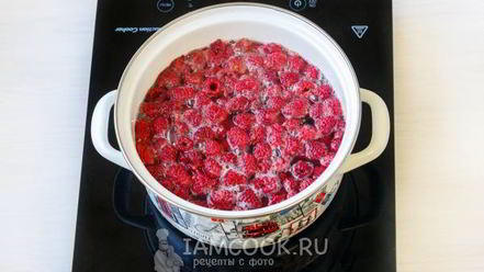 Рецепт малинового киселя