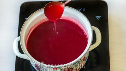 Рецепт малинового киселя