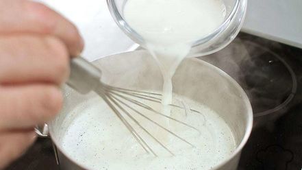 Рецепт молочного киселя с ванилью