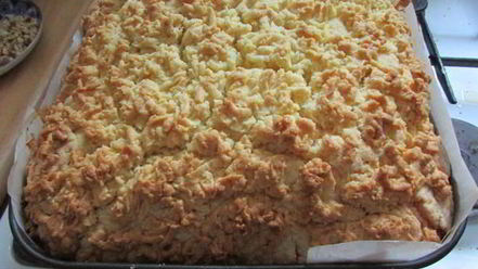 Рецепт пляцка яблоки под кисельным небом