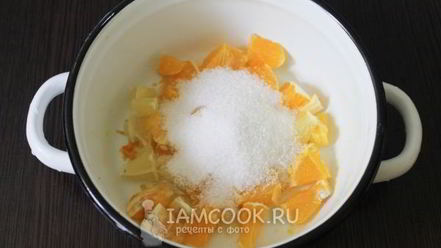 Рецепт цитрусового киселя