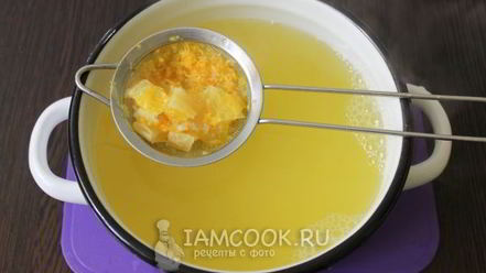 Рецепт цитрусового киселя