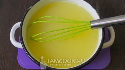 Рецепт цитрусового киселя