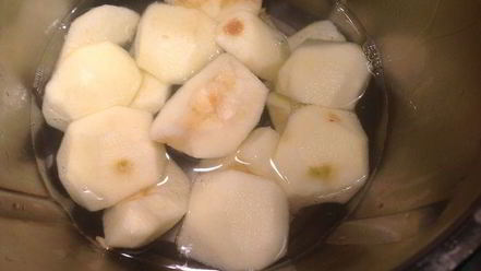 Рецепт яблочно-молочного кисель