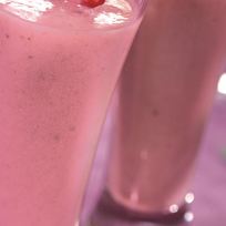 Клубнично-банановый коктейль