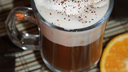 Рецепт апельсинового кофе