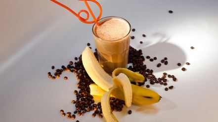Рецепт бананового кофе