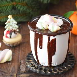 Рецепт Горячего шоколада с кофе