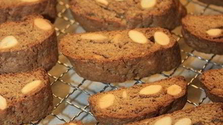 Рецепт кантуччей с эспрессо и марципаном