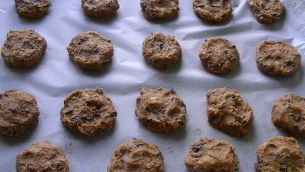 Рецепт хрустящих кофейных печений с шоколадом и грецкими орехами