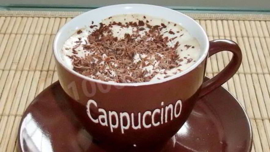 Рецепт кофе капучино домашний