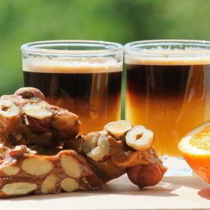 Рецепт Кофе с апельсиновым соком