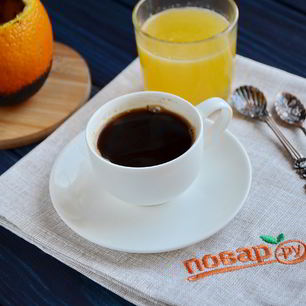 Рецепт Кофе в апельсине Бодрячок