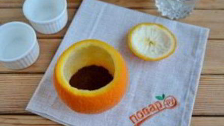 Рецепт кофе в апельсине бодрячок