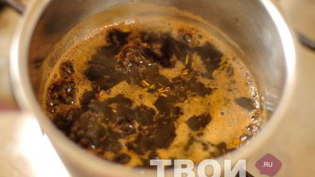 Рецепт курицы в кофейной глазури, запеченная с овощами