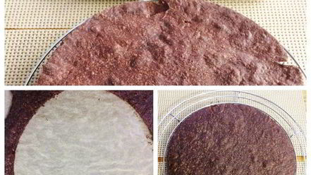 Рецепт наполеона с горьким шоколадом, кофе и миндальной пастой