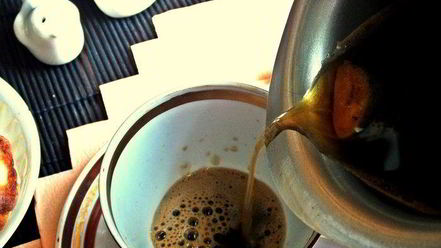 Рецепт пикантного кофе с чесноком