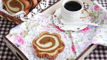 Рецепт сдобы кофе с молоком