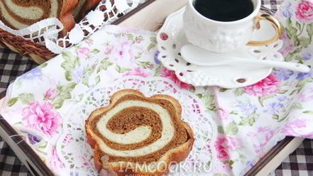 Рецепт сдобы кофе с молоком