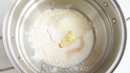 Рецепт сдобы кофе с молоком