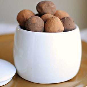 Рецепт Шоколадных трюфелей с корицей и кофе