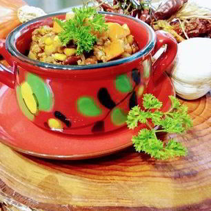 Рецепт Тыквенного чили с кофе