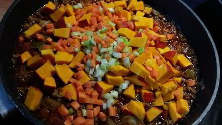 Рецепт тыквенного чили с кофе