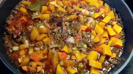 Рецепт тыквенного чили с кофе