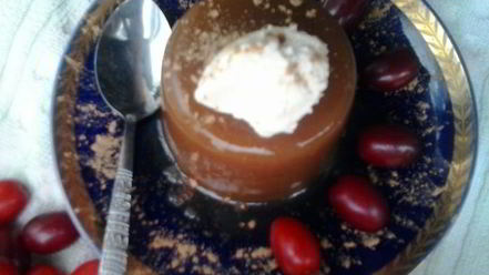 Рецепт желе кофе со сливками