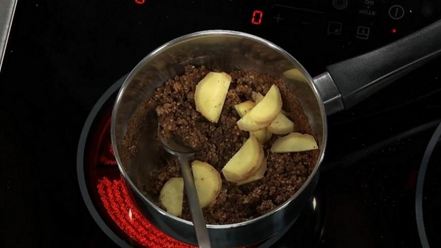 Рецепт кофейного коктейля с персиками