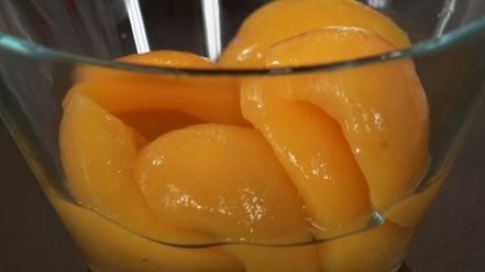 Рецепт кофейного коктейля с персиками