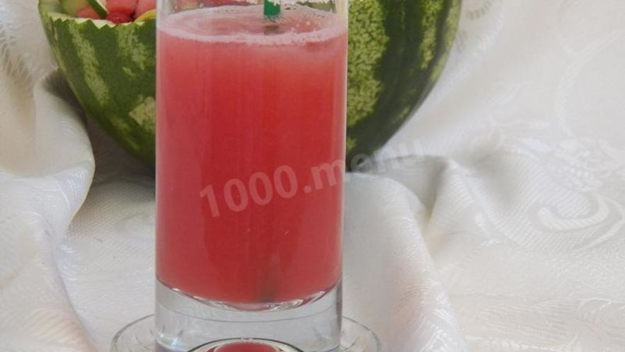 Рецепт коктейля из арбуза