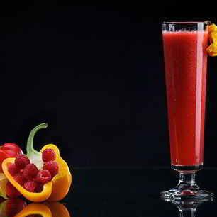 Рецепт Коктейля-слинга Малина и перец