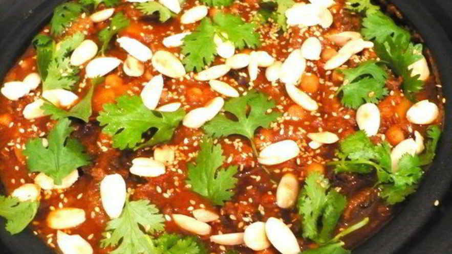 Рецепт таджина из говядины с черносливом