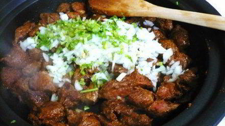 Рецепт таджина из говядины с черносливом