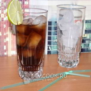 Рецепт Коктейля ром кола