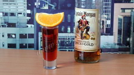 Рецепт коктейля с вишневым соком ромовый закат