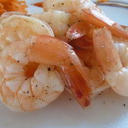 Рецепт Жареных креветок с текилой